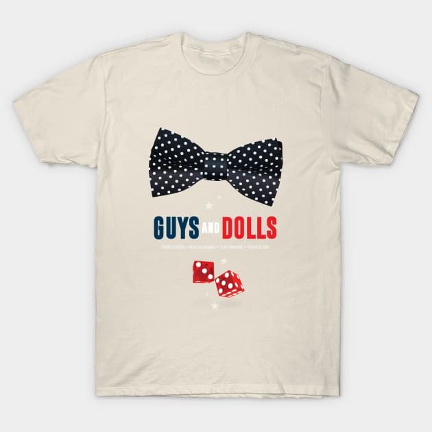 Guys and Dolls - Alternative Movie Poster T-Shirt by MoviePosterBoy